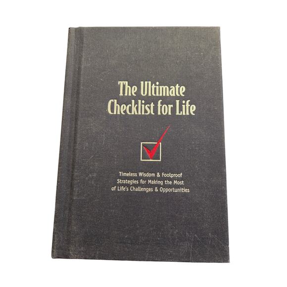 The ultimate checklist for life by Thomas Nelson books 9781404113657 - Picture 1 of 7